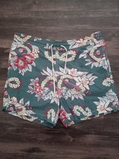 Vintage Polo Ralph Lauren Swim Hawaiian Lined Trunks Men's Size M AOP Aloha