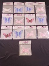 13 Pc Dolls Fairy Butterfly Wings Lot Feather Costume Craft Cosplay New