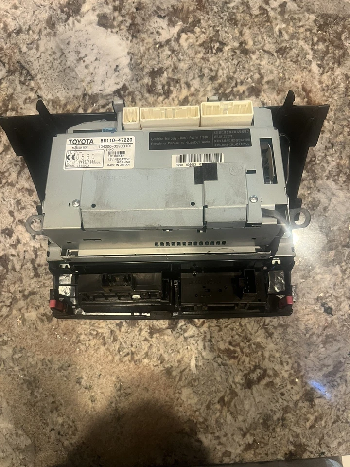 Toyota Prius 2006-2009 Radio Información Navegación Pantalla 86110-47220 OEM Foto 2 de 2