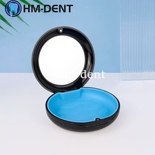up to 100Pc Dental Retainer Denture Storage Case Box Mouthguard Container  Blue
