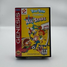 Tiny Toon Adventures Acme All Stars Sega Genesis Refurbished 1 Year Warranty