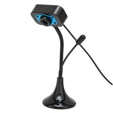 Web Camera High Definition Manual Focus USB Streaming Webcam with LED FillLight
