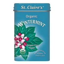Bonbons À La Menthe Bio D'Hiver 1,5 Oz Par St. Claire's