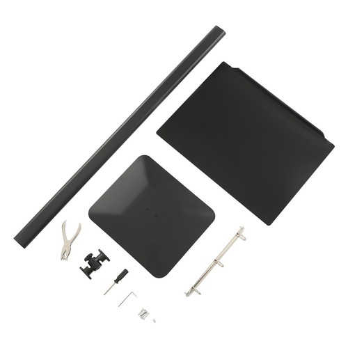 Metal Menu Stand, Black Speech Presentation Stand, Floor Standing Menu Stand - Picture 9 of 11