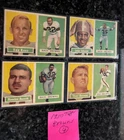 1957 Topps Football CLEVELAND BROWNS LOT.........4 DIFFERENT