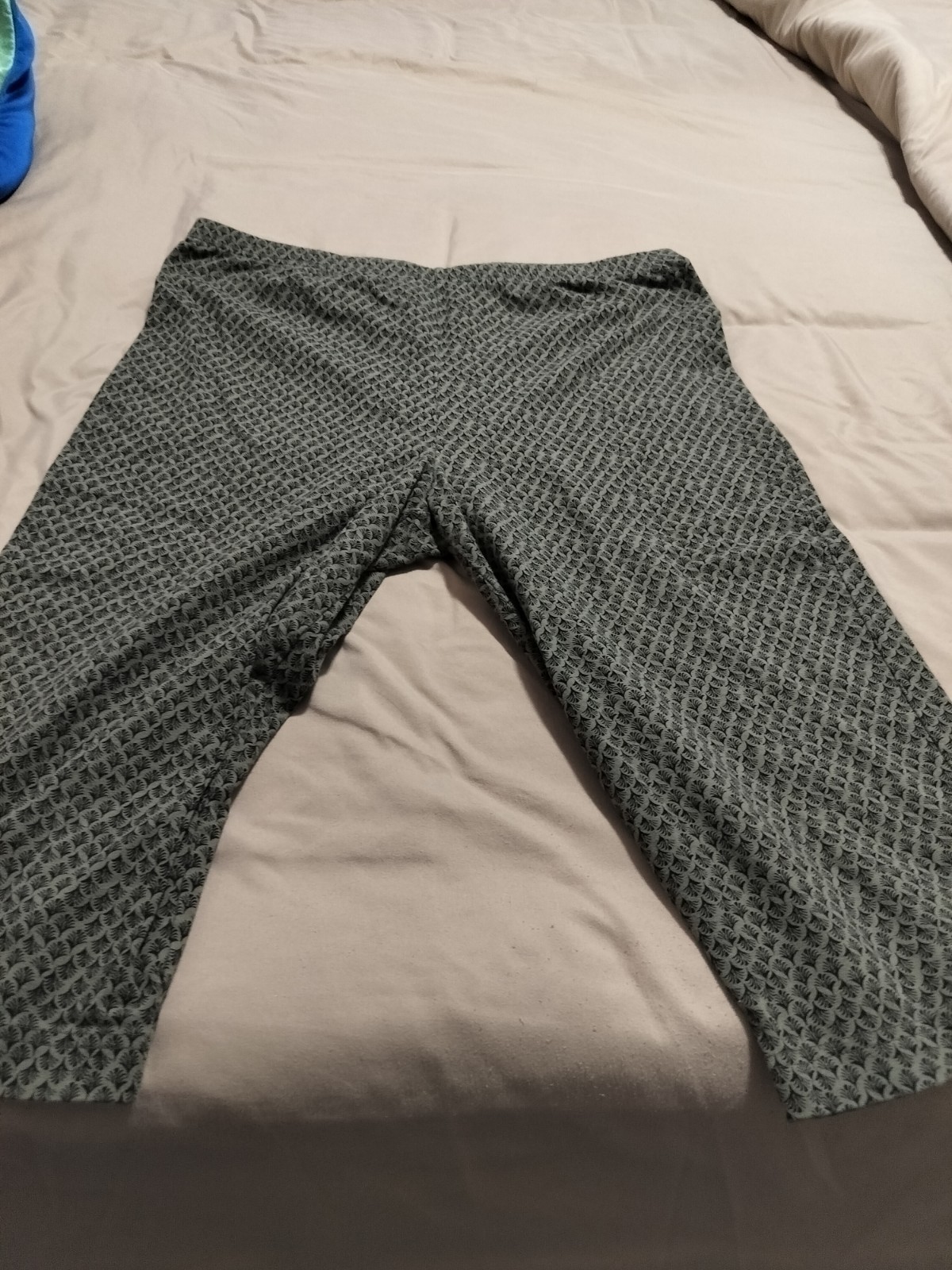 Basic Editions Plus Stretch Capris XXL Elastic Wa… - image 1