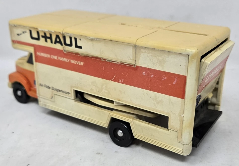 Vintage U-Haul Transfor To Shuttle Truck Toy Uhaul Car Plastic Rental Vehicle - Image 4 of 4