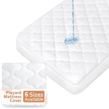 Pack and Play Mattress Pad 6 Sizes , Compatible with Baby Trend Lil Snooze D...