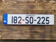 County Sligo Irish License Plate Genuine Used Ireland Number Plate Home Decor