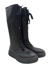 GEOX Schnür-Stiefeletten Damen Stiefeletten Gr. DE 40 schwarz Casual-Look