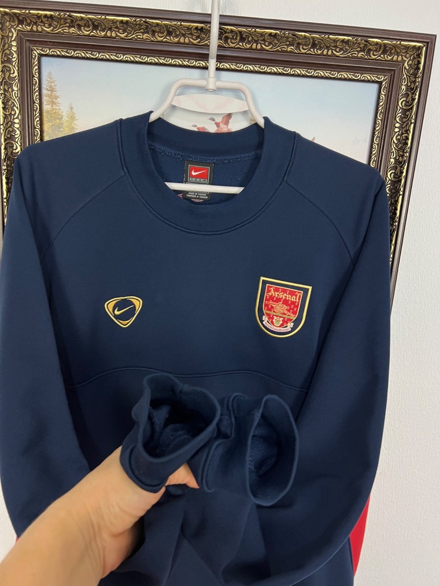 Nike Arsenal トレーナー Vintage 90's Nike Arsenal Football Sweatshirt Soccer Crewneck
