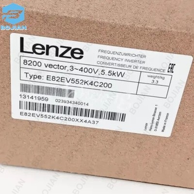 E82EV552K4C200 NEW LENZE E82EV552_4C200 Inverter 8200 Vector 5.5kW New