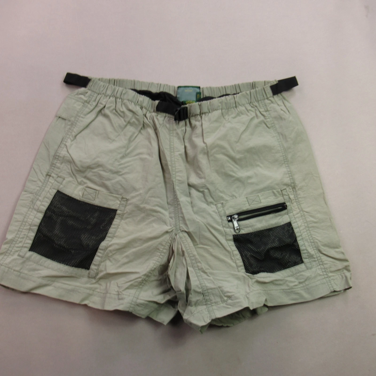 Cabelas Shorts Mens Large Pockets Lightweight Outdoors Cargo Green Hiking