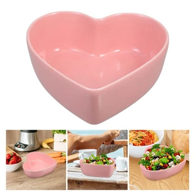 2 Pcs Herzschalen Dessertschalen Herzförmige Schüssel Sushi-Teller - Bild 1 von 4