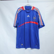 France 2007-2008 L Vintage Football Soccer Jersey Japan
