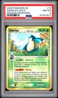 2006 POKEMON EX DRAGON FRONTIERS #10 SNORLAX-HOLO PSA 8