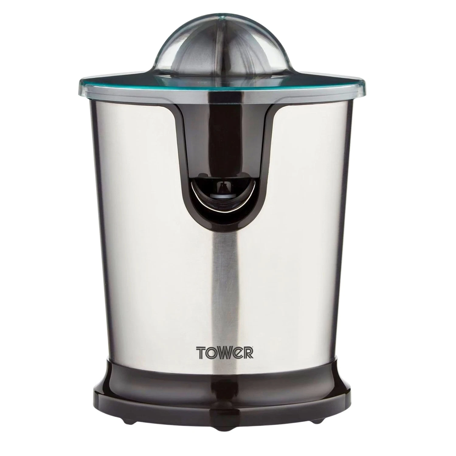 Tower Citrus Juicer Plastic Spout Anti-Drip Removable Parts Stainless Steel 100W