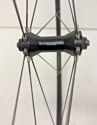 Shimano WH-R535 16-Paired Spoke Black Aluminum 622x13/700C Road