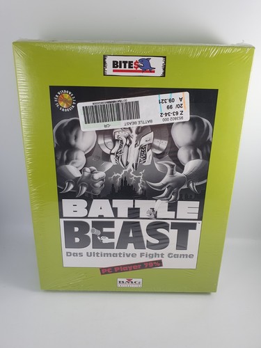 Battle Beast das Ultimate Fighting Game - PC CD-ROM - CAJA GRANDE / EMBALAJE ORIGINAL - EXCELENTE - Imagen 1 de 5