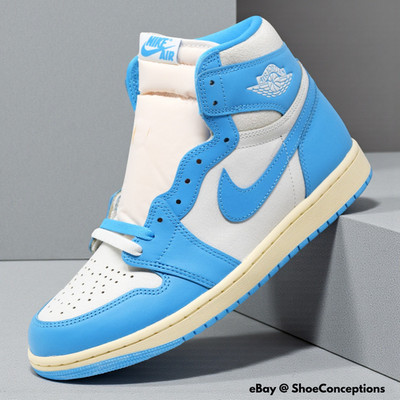Nike Air Jordan 1 Retro High OG Dark Powder Blue DZ5485-402 Men's Size NEW