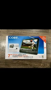 COBY 7" PORTABLE DIGITAL LCD TV TFTV791 **NEW SEALED**