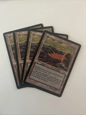 4x Peat Bog - Mercadian Masques - MTG - Magic the Gathering