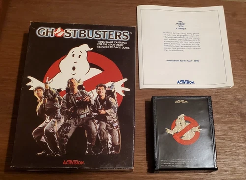 Ghostbusters - Atari 2600 - CIB - Complete in Box!