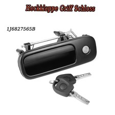 Heckklappe Griff Schloss mit 2x Schlüssel für VW Golf 4 1J Polo 6N 1J6827565B