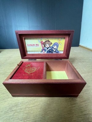 Cardcaptor Sakura CLAMP Wooden Music Box Accessory Case Unique Character Display