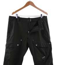 Pantaloni cargo RLX Ralph Lauren uomo 36 softshell idrorepellenti verde oliva