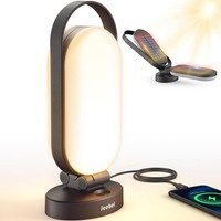 Jeebel Campinglampe Solar LED 500LM 5000Mah Wiederaufladbare Campinglaterne |