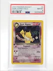 DARK HYPNO 2000 POKEMON TEAM ROCKET 1ST EDITION RARE HOLO 9/82 PSA 8 Q0004