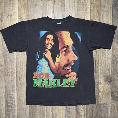 90s- ビンテージ　BOB MARLEY tシャツ Vintage 90s Bob Marley I Shot The Sheriff Rap Tee Shirt Men's XL