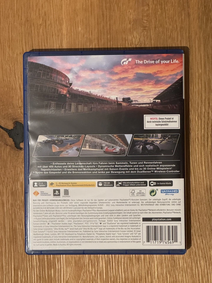 Gran Turismo 7 Sony PlayStation 5 PS5 Rennspiel Rennsimulation, Foto 3 von 4