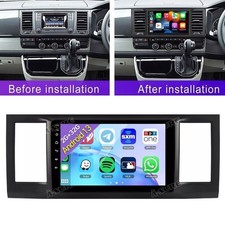 32GB Android 14 Car Stereo Radio GPS Sat Nav BT For VW TRANSPORTER T6 2016-2021
