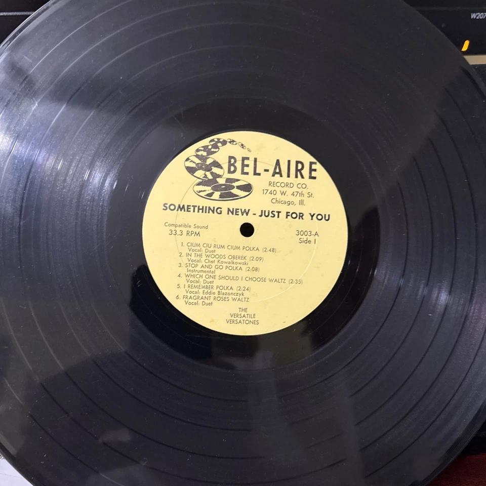 Eddie Blazonczyk The Versatones LP something new just for you, Polish Polka Foto 4 de 4