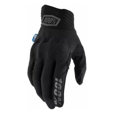 100% MX Gloves Cognito Smart Shock Black  Motocross MTB Off Road ATV Quad