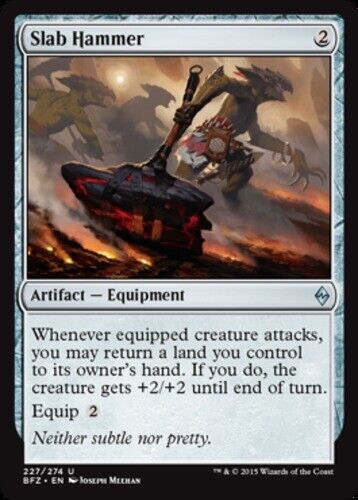 4x Slab Hammer MTG Battle for Zendikar NM Magic Regular