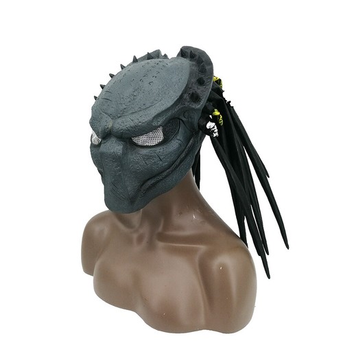 Alien vs Predator Latex Mask Predator Cosplay Helmet Party Props Christmas Gift - Picture 7 of 9