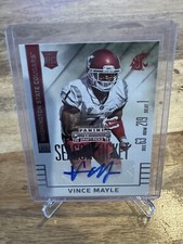VINCE MAYLE 2015 Panini Contenders Draft Picks Season Ticket Auto Autograph 