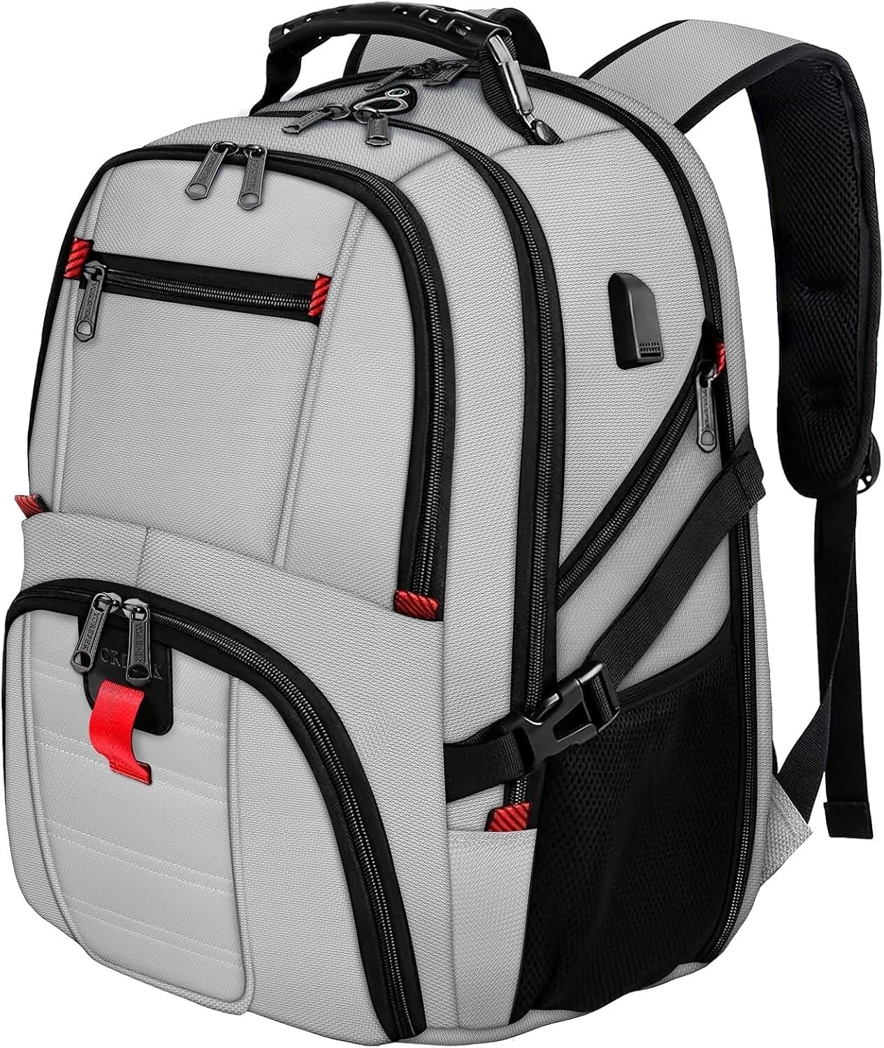 50L Water-Resistant Travel Backpack for Men & Women with Laptop Compartment-image