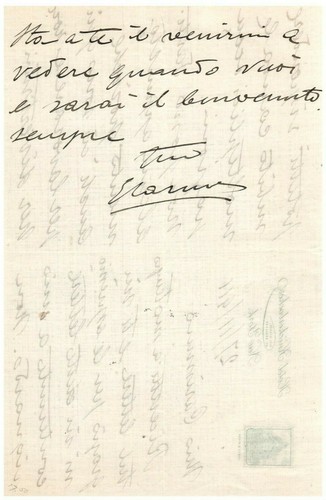 Carta escrita y firmada a mano de ENRICO CARUSO 1911 OPERA STAR Hotel Knickbocker Nueva York - Imagen 2 de 4
