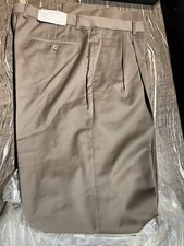 Paul Frederick 36 waist wool pants Dark Taupe