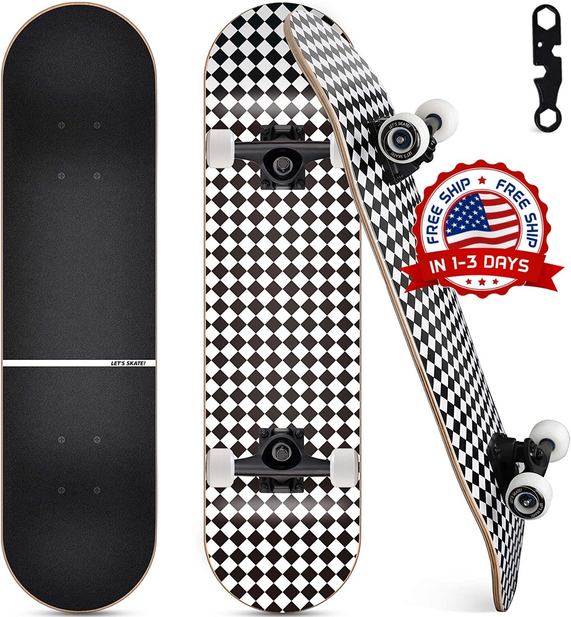 Patinetas Para Niños Adolescentes Adultos Principiantes Patineta Completa  31