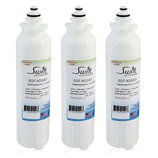 Filtro de agua Swift Green SGF-ADQ401 compatible con LG LT800P, ADQ73613401 (paquete de 3)