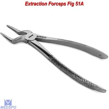 Dental Tooth Extraction Forceps Fig 51A Upper Roots Extracting Lab Instruments