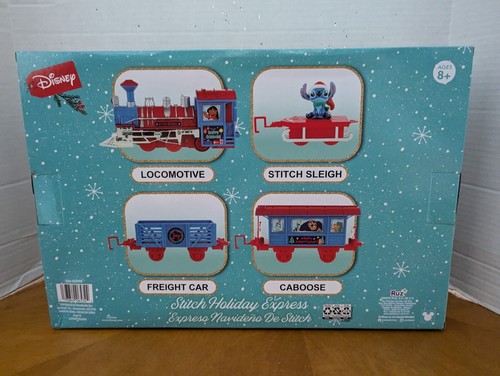 Stitch Christmas Holiday Express Train Set 2024 - Picture 2 of 2