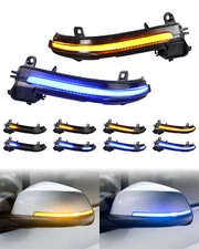 Sequential LED Side Mirror Turn Signal Lights For BMW 4 3 2 1 Series F20 F30 F35