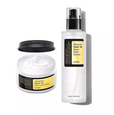 [COSRX] Advanced Snail Mucin Power Essence 100ml+Snail 92 All In One Cream 100g