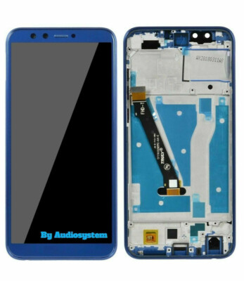 Display Frame + Touch Screen Für HUAWEI HONOR 9 LITE Blau Glas LLD-L31